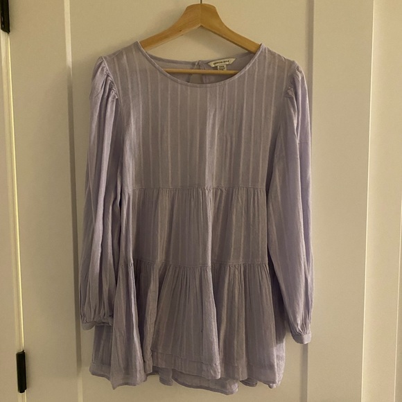 American Eagle Poplin Blouse - Picture 1 of 3